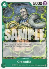 Crocodile - OP09-025 - UnCommon