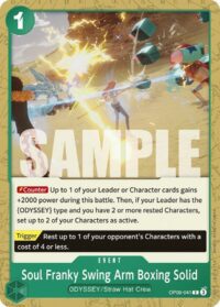 Soul Franky Swing Arm Boxing Solid - OP09-041 - Common