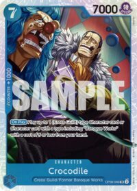 Crocodile - OP09-046 - Super Rare