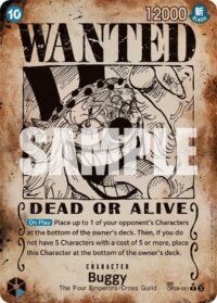 Buggy (Wanted Poster) - OP09-051 - Rare