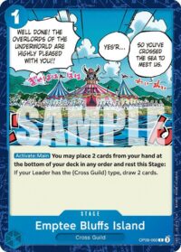 Emptee Bluffs Island - OP09-060 - Common