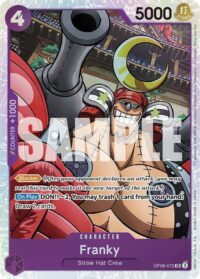 Franky - OP09-072 - Super Rare