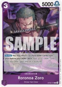 Roronoa Zoro  - OP09-076 - Rare