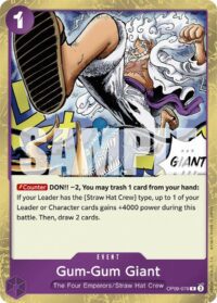 Gum-Gum Giant - OP09-078 - Rare