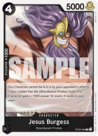Jesus Burgess - OP09-086 - Rare