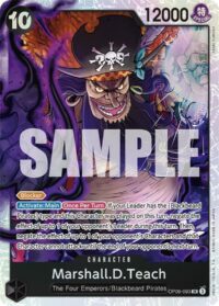 Marshall.D.Teach - OP09-093 - Super Rare