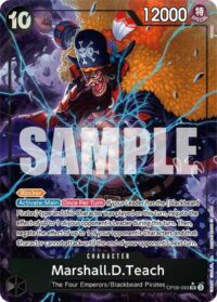 Marshall.D.Teach (Alternate Art) - OP09-093 - Super Rare