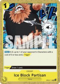 Ice Block Partisan - OP09-115 - Uncommon
