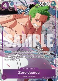 Zoro-Juurou - #ST18-004 - Super Rare - TR