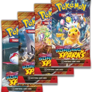 10x Pokémon TCG Booster Pack Surging Sparks - Inglés [REMATE FINAL 2025]
