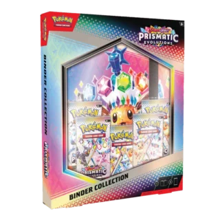 Pokémon TCG: 6x Prismatic Evolutions Binder Collection - Español (Case Sellado) [OFERTA ESPECIAL]
