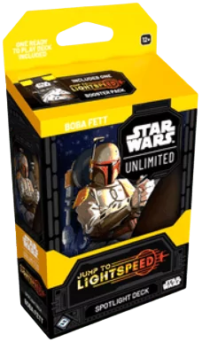 Spotlight Deck Star Wars Unlimited: Jump to Lightspeed (Boba Fett) - Inglés [REMATE FINAL 2025]