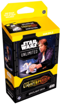 Spotlight Deck Star Wars Unlimited: Jump to Lightspeed (Han Solo) - Inglés