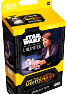 Spotlight Deck Star Wars Unlimited: Jump to Lightspeed (Han Solo) - Inglés