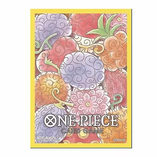 One Piece Card Game Official Sleeves Version 4 - Devil Fruit