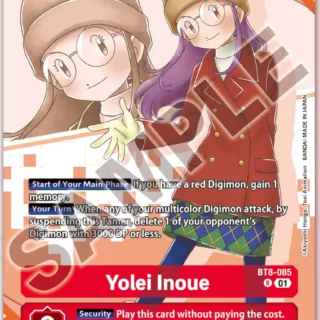 Yolei Inoue (Premium Heroines Set) - BT8-085 R - Rare