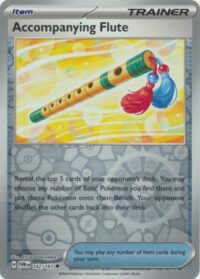 Accompanying Flute - 142/167 - Uncommon Reverse Holo - Español