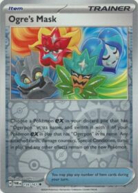 Ogre's Mask - 159/167 - Uncommon Reverse Holo - Español
