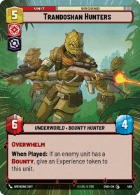 Trandoshan Hunters (Hyperspace) - 409 - Common - Inglés
