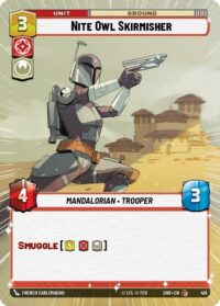 Nite Owl Skirmisher (Hyperspace) - 418 - Common - Inglés