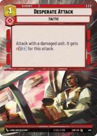 Desperate Attack (Hyperspace) - 448 - Common - Inglés
