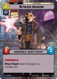 Ruthless Assassin (Hyperspace) - 501 - Common - Inglés