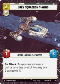 Grey Squadron Y-Wing (Hyperspace) - 508 - Common - Inglés