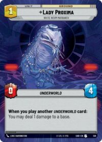 Lady Proxima - White Worm Matriarch (Hyperspace) - 516 - Uncommon - Inglés