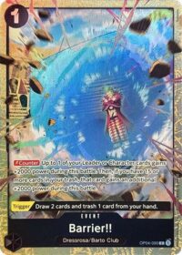Barrier!! (Premium Card Collection -Best Selection Vol. 2-) - Common - OP04-095