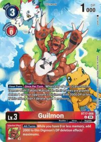 Guilmon (Legend Pack 2024 Box Topper) - BT17-008 U - Uncommon