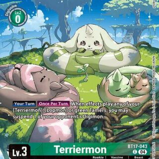 Terriermon (Legend Pack 2024 Box Topper) - BT17-043 C - Common