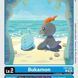 Bukamon - EX8-002 U - Uncommon