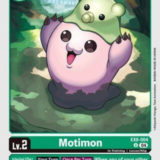 Motimon - EX8-004 U - Uncommon