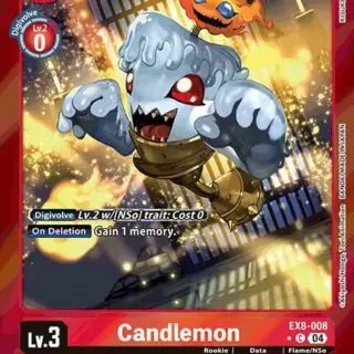Candlemon (Limited Foil) - EX8-008 C - Common