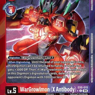 WarGrowlmon (X Antibody) (Limited Foil) - EX8-015 C - Common