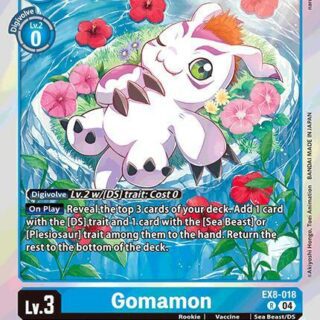 Gomamon - EX8-018 R - Rare