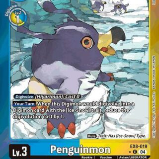 Penguinmon (Limited Foil) - EX8-019 C - Common
