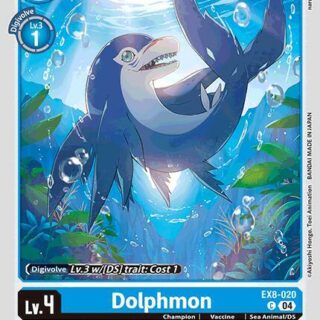 Dolphmon - EX8-020 C - Common