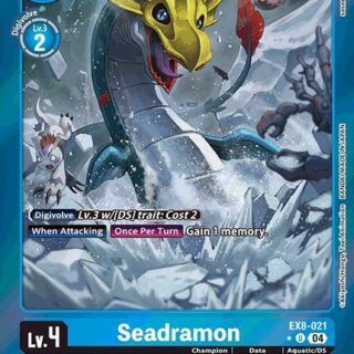 Seadramon (Limited Foil) - EX8-021 U - Uncommon
