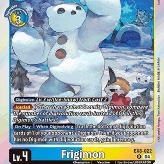 Frigimon - EX8-022 R - Rare