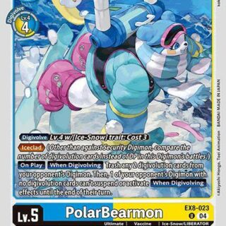 PolarBearmon - EX8-023 U - Uncommon