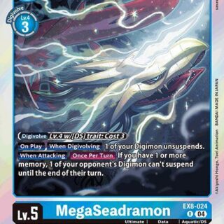 MegaSeadramon - EX8-024 R - Rare