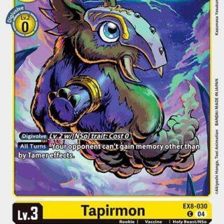 Tapirmon - EX8-030 C - Common