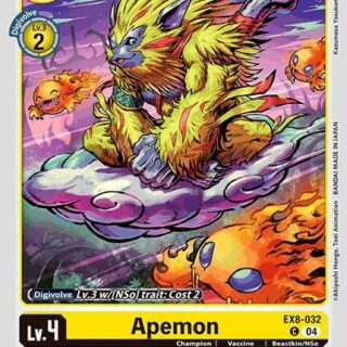 Apemon - EX8-032 C - Common