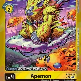 Apemon (Limited Foil) - EX8-032 C - Common