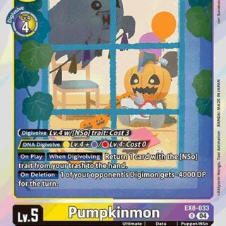 Pumpkinmon - EX8-033 R - Rare