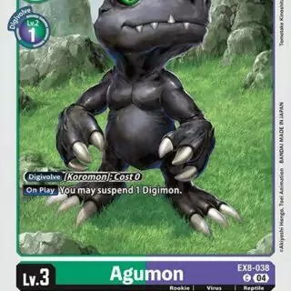 Agumon - EX8-038 C - Common