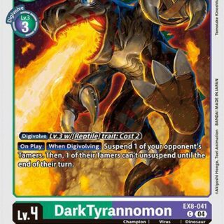 DarkTyrannomon - EX8-041 C - Common