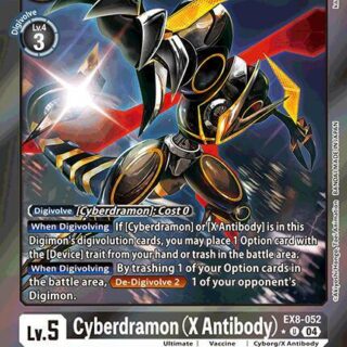 Cyberdramon (X Antibody) (Limited Foil) - EX8-052 U - Uncommon