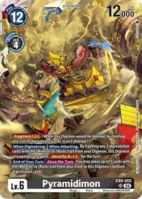 Pyramidimon - EX8-055 SR - Super Rare